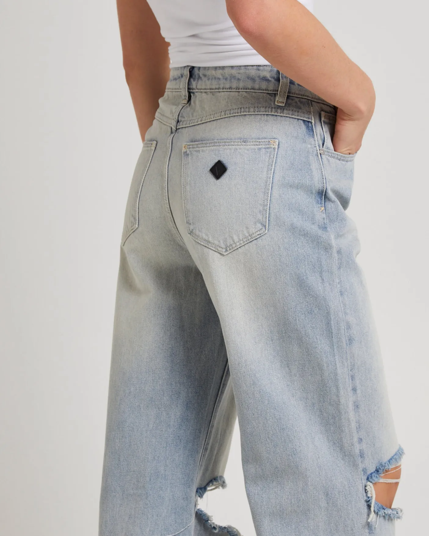 95 Baggy Denim Jeans Caterina Torn