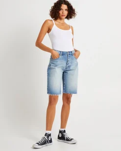 95 Baggy Denim Jorts Lula Recycled