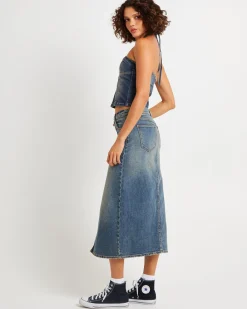 00 Denim Top Zendaya