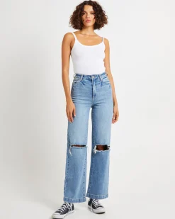 94 High & Wide Denim Jeans Amara Recycled