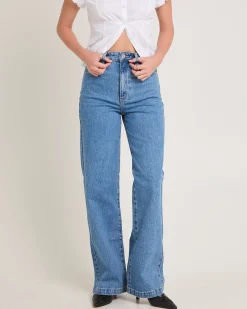 94 High & Wide Denim Jeans Debbie