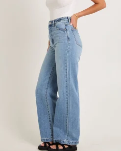 94 High & Wide Jeans Liv