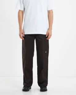 85-283 Loose Fit Pants Dark Brown