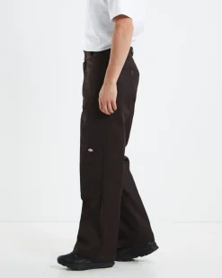 85-283 Loose Fit Pants Dark Brown
