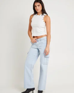 99 Low & Wide Cargo Jeans Hadley