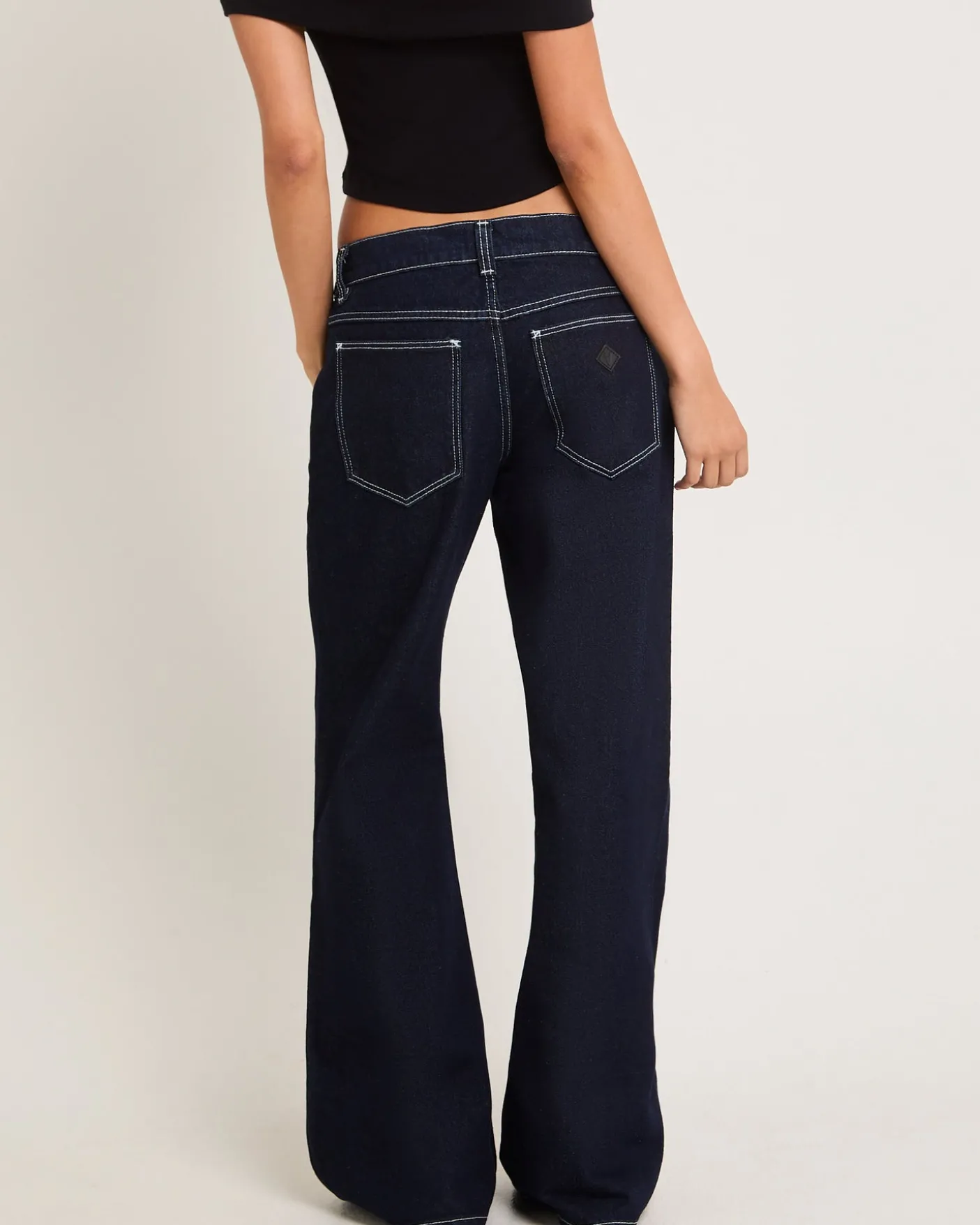 99 Low Baggy Flare Denim Jeans Nicky