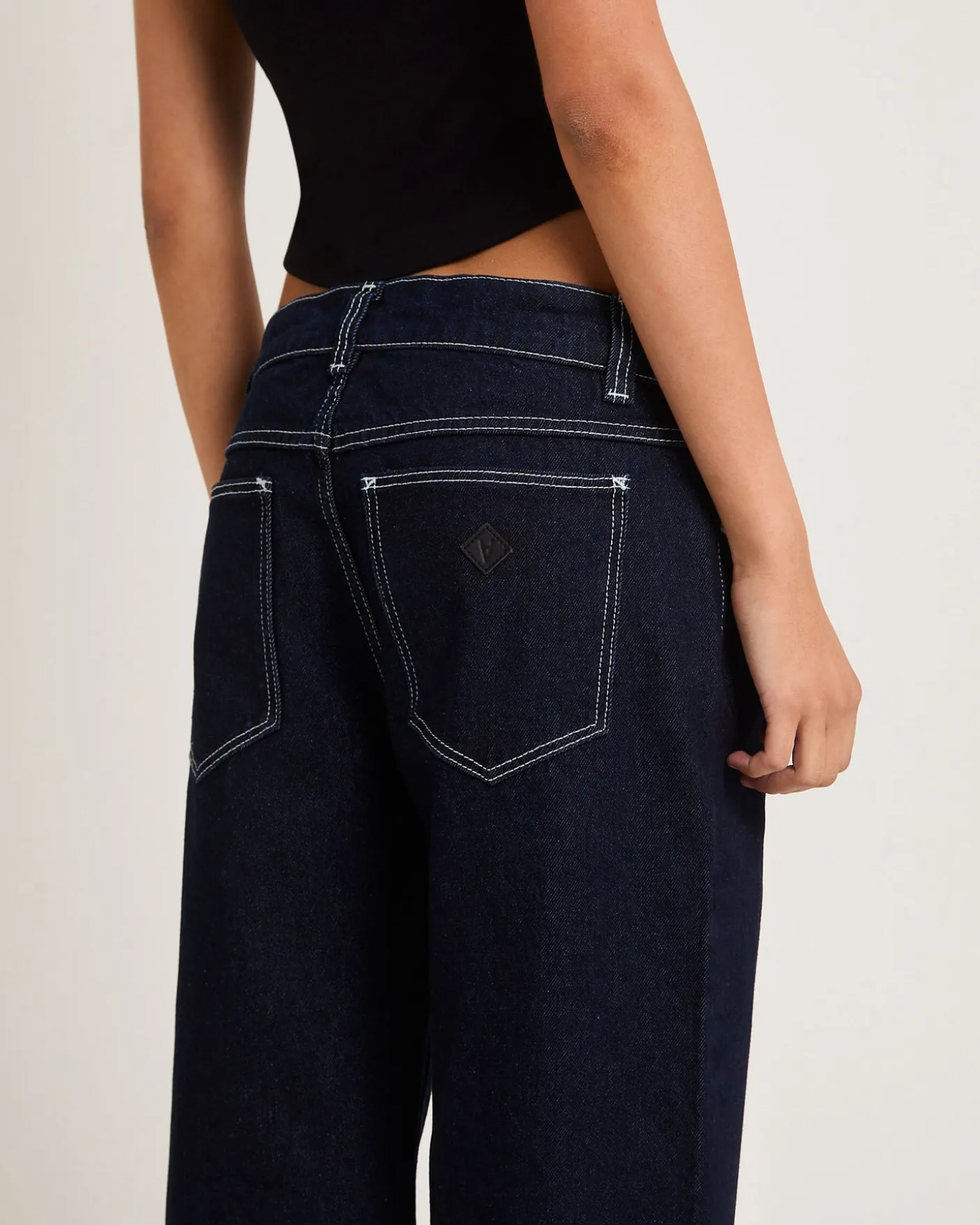99 Low Baggy Flare Denim Jeans Nicky