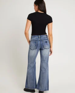 99 Low Baggy Flare Denim Jeans