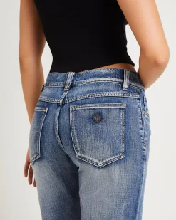 99 Low Baggy Flare Denim Jeans
