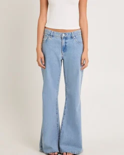 99 Low Baggy Flare Denim Jeans Paris
