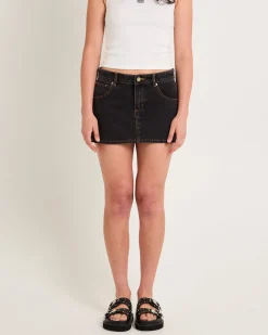99 Low Denim Skirt Cara