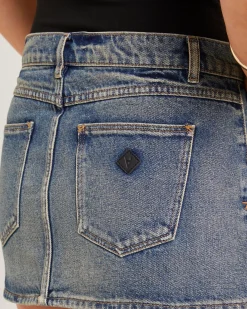 99 Low Denim Skirt Zendaya