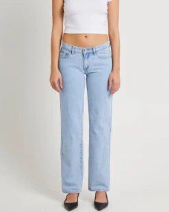 99 Low Straight Denim Jeans Kendall