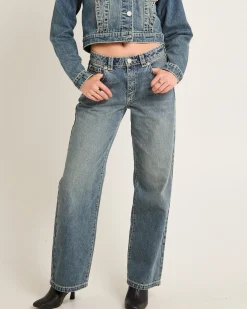 95 Mid Baggy Denim Jeans Amber
