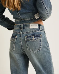 95 Mid Baggy Denim Jeans Amber