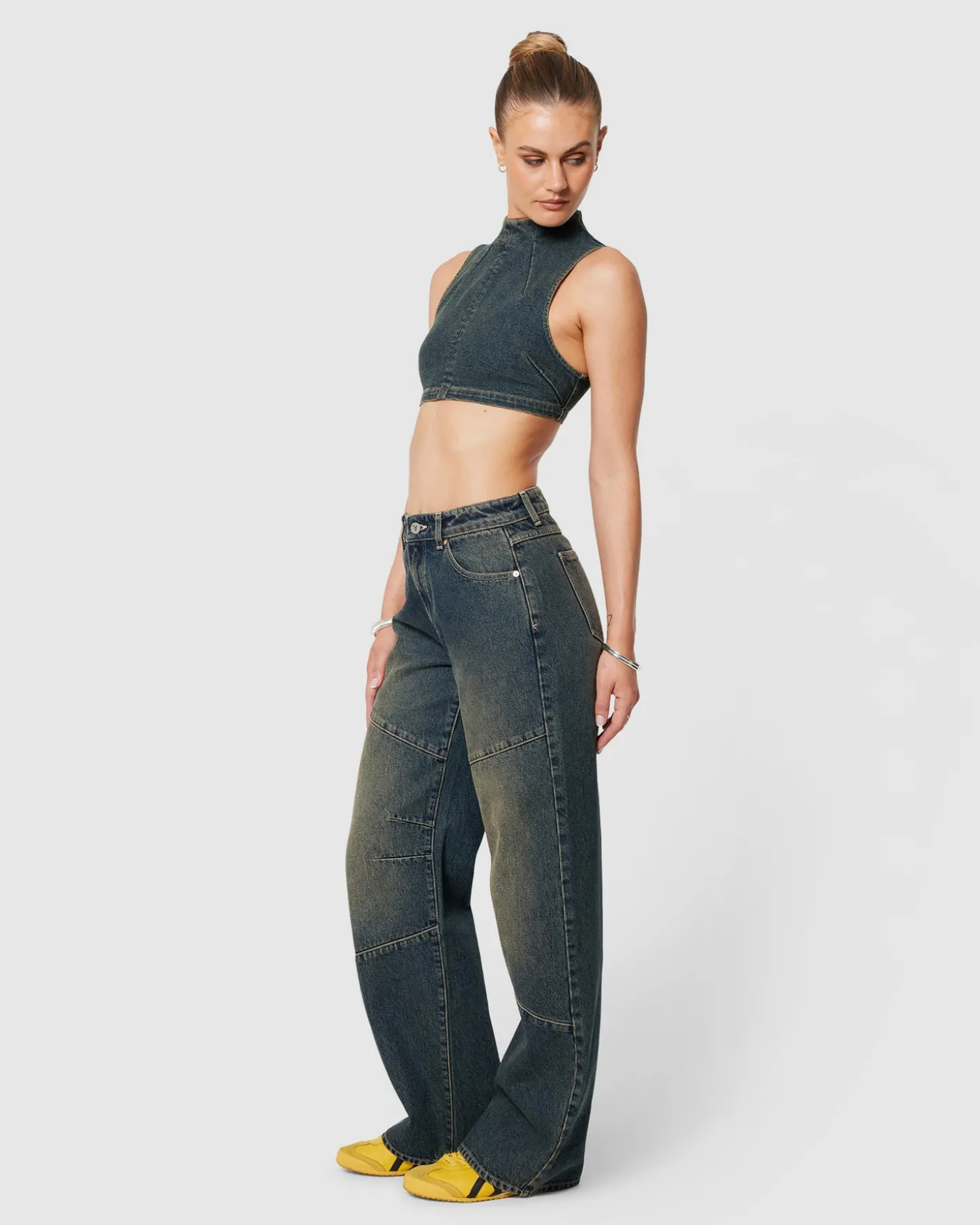 95 Mid Baggy Denim Jeans Quinn