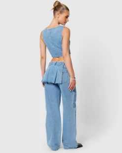 95 Mid Baggy Denim Jeans Skean
