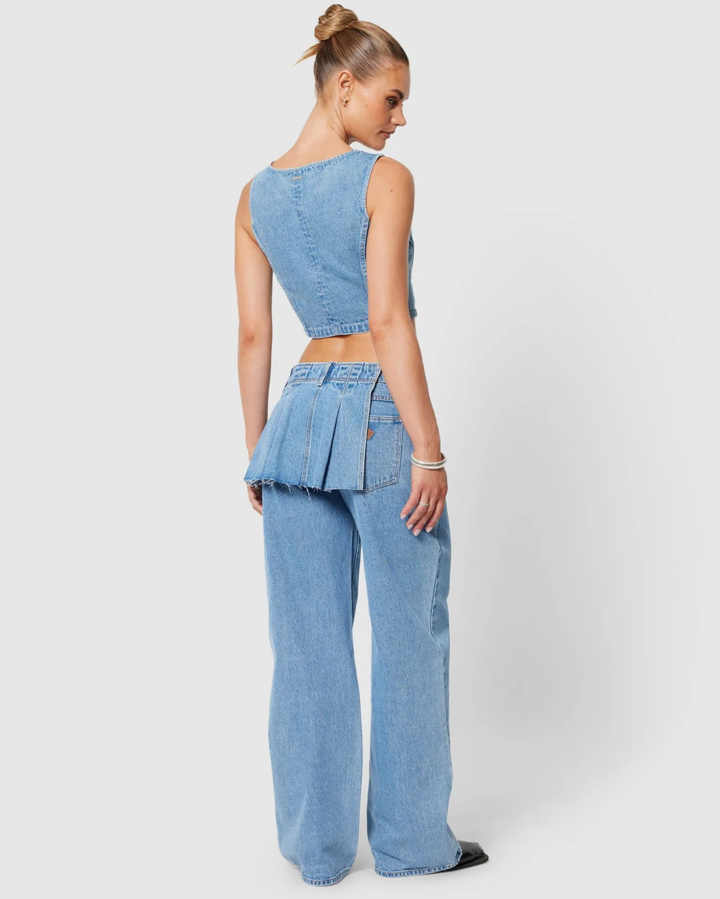 95 Mid Baggy Denim Jeans Skean