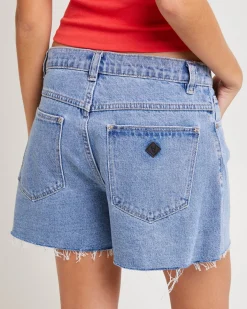 95 Mid Baggy Denim Shorts Ema