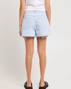 95 Mid Baggy Denim Shorts Kate