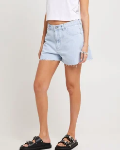 95 Mid Baggy Denim Shorts Kate