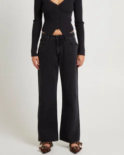 95 Mid Baggy Petite Denim Jeans Heidi