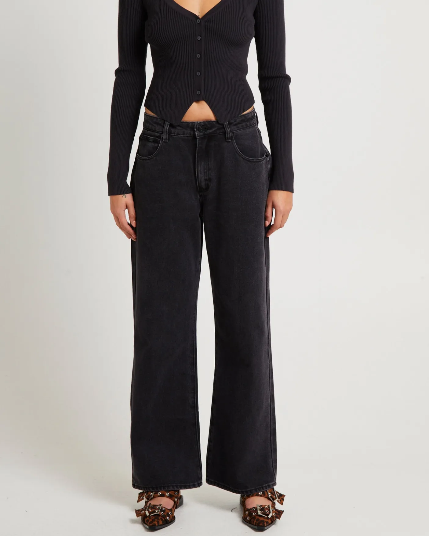 95 Mid Baggy Petite Denim Jeans Heidi
