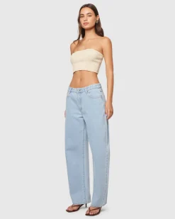 95 Mid Barrel Denim Jeans Kendall