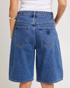 95 Mid Denim Jorts Bella