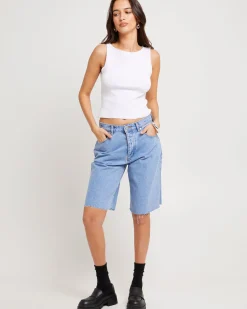 95 Mid Denim Jorts Gigi