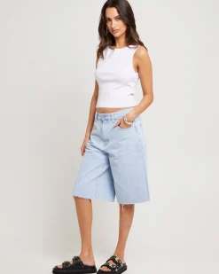 95 Mid Super Baggy Denim Jorts Kate