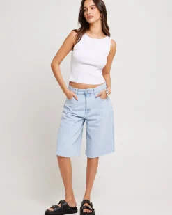 95 Mid Super Baggy Denim Jorts Kate