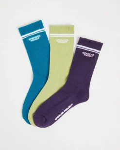 3 Pack Burnside Socks Mutli