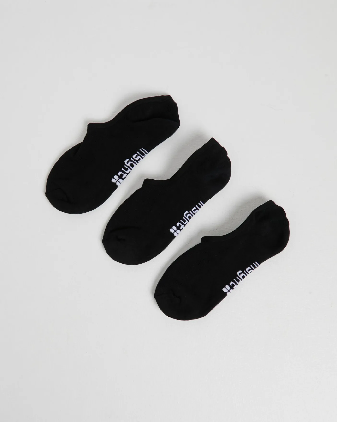 3 Pack Logo Invisible Sock