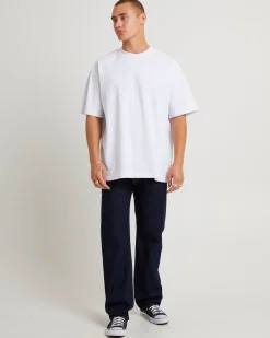 555 Relaxed Straight Denim Jeans