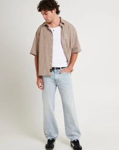555 Relaxed Straight Denim Jeans