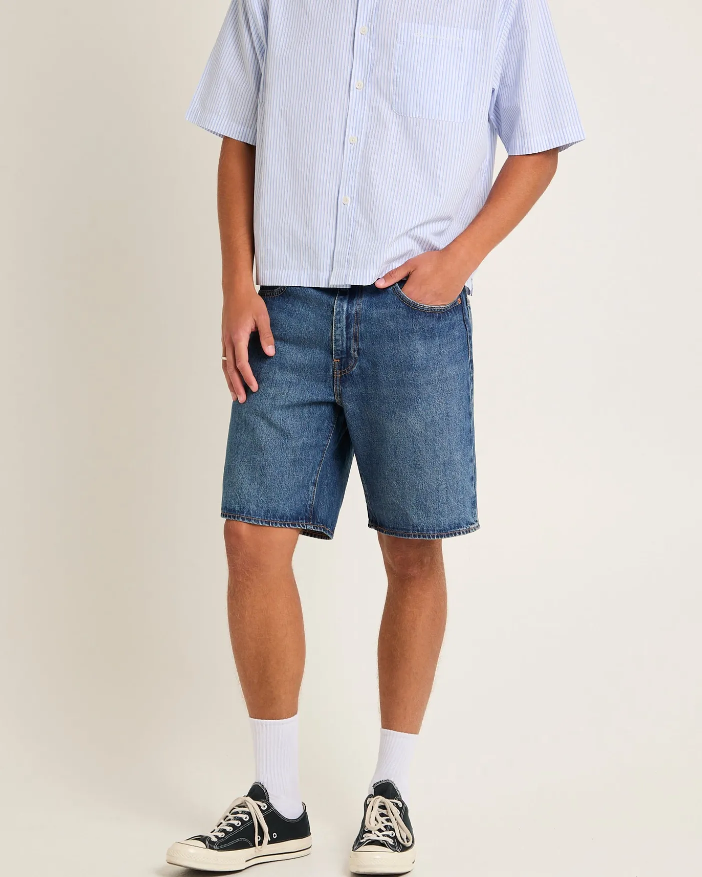 468 Stay Loose Denim Shorts