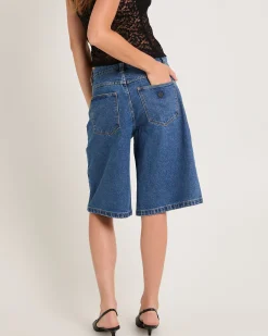 95 Super Baggy Denim Jorts Panels Bella