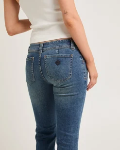 00 Super Low Kick Denim Jeans Petra