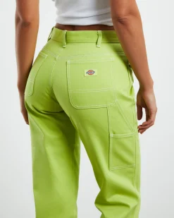 875 Washed Low Rider Pants Wild Lime