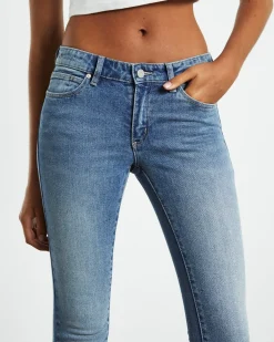 A 99 Low Rise Skinny Jeans Amalie Blue