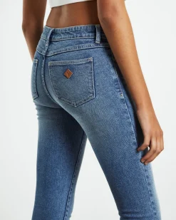 A 99 Low Rise Skinny Jeans Amalie Blue