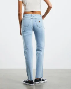 A 99 Low Rise Straight Denim Jeans