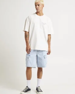 A5 Baggy Denim Cargo Shorts Judd