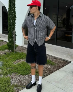 A5 Baggy Denim Shorts Lance