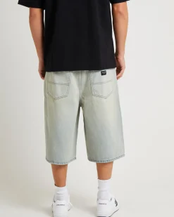 A6 Big Baggy Denim Jorts Milo