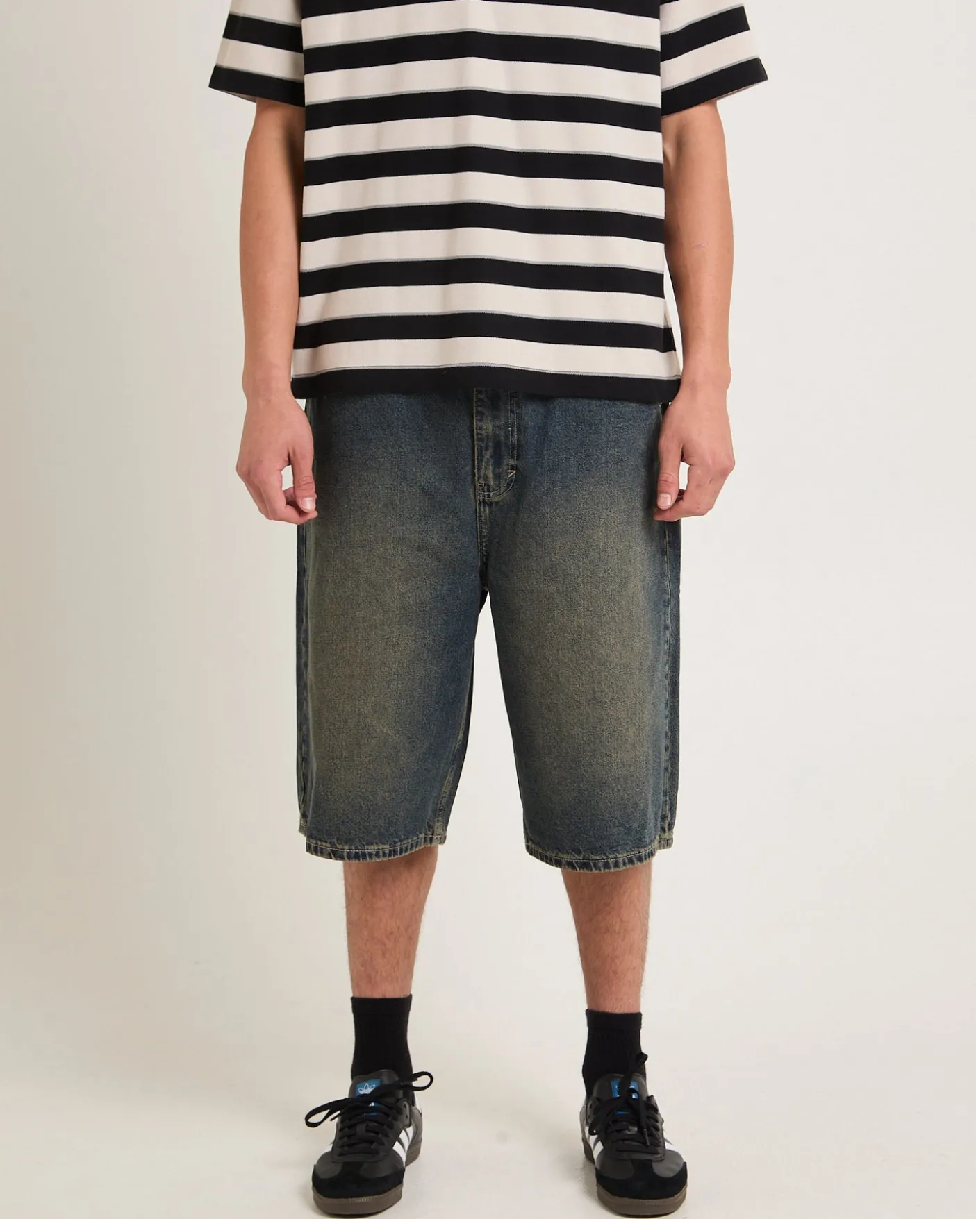 A6 Big Baggy Denim Shorts