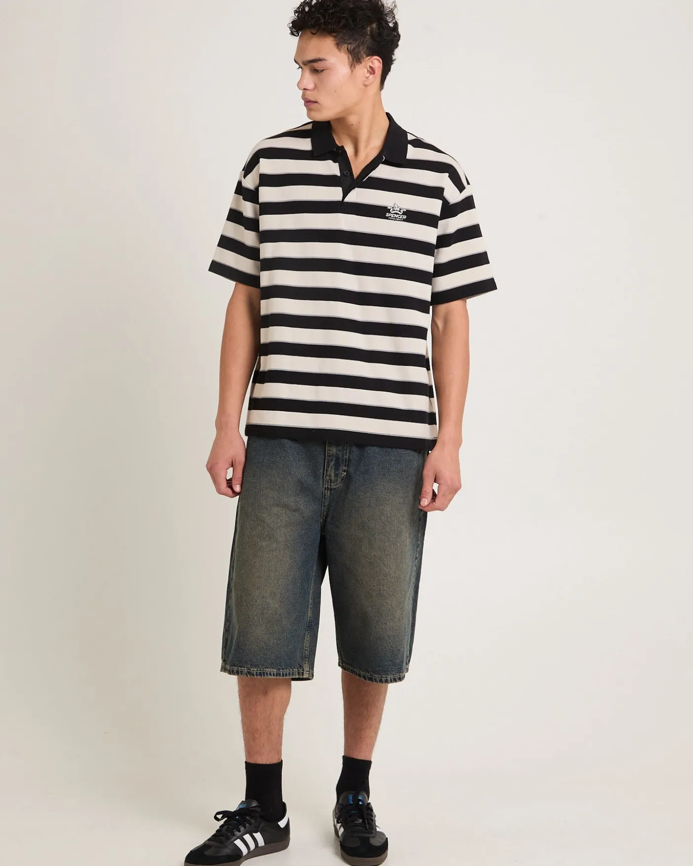 A6 Big Baggy Denim Shorts