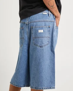 A6 Big Baggy Denim Shorts Davis