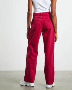 A Carrie Jeans Magenta Pink